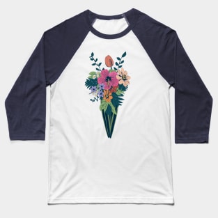 Package of Flowers Baseball T-Shirt